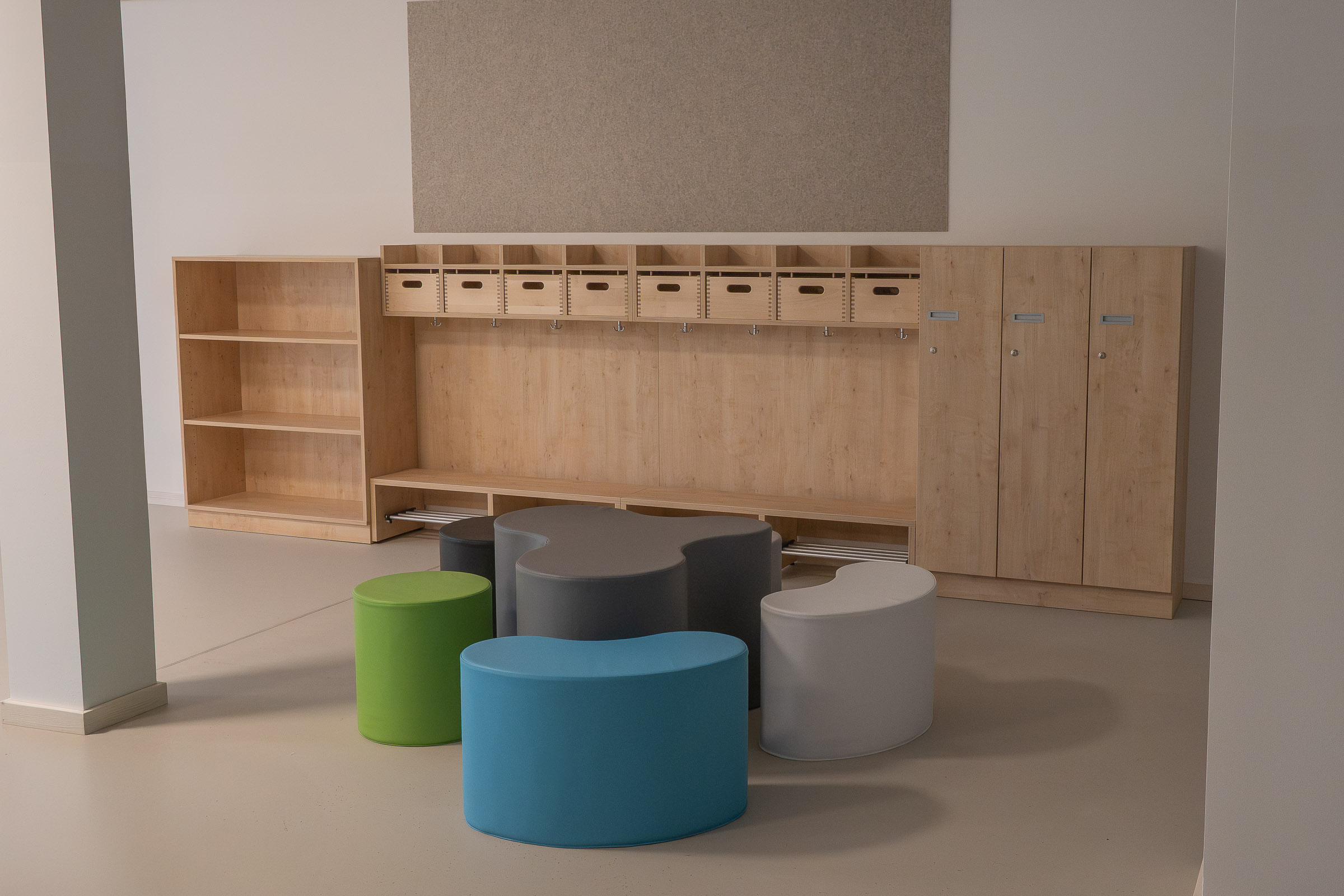 Kindergarten Garderoben